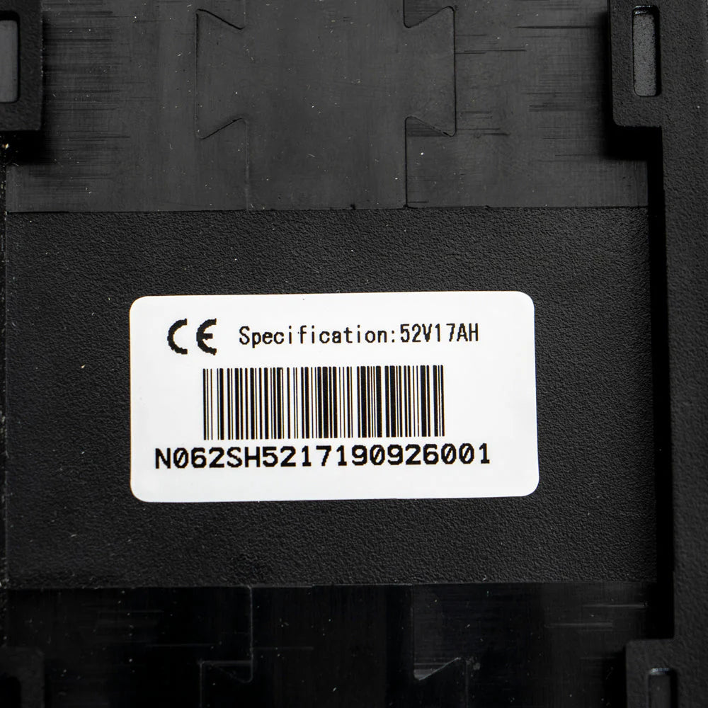 EUNORAU 52V17AH Down Tube Ebike Battery For Conversion Kit