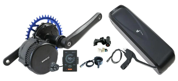 Bafang BBS02B motor bafang 48V750W mid drive kit Bafang M315 conversion kit 10AH/14AH/17AH Samsung Battery