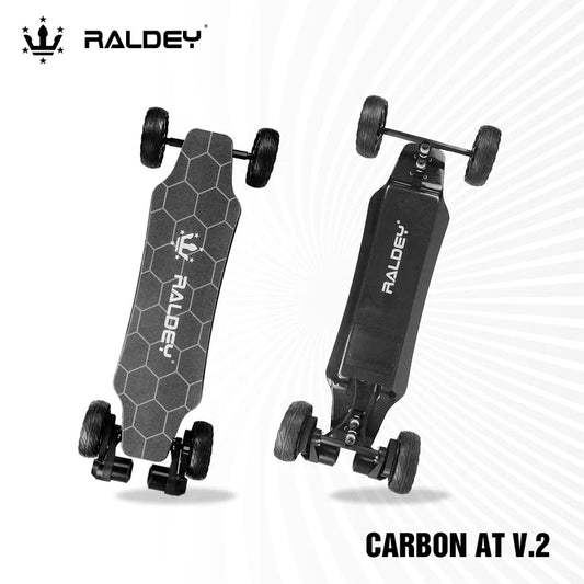 RALDEY CARBON AT V.2 OFF-ROAD ELECTRIC SKATEBOARD