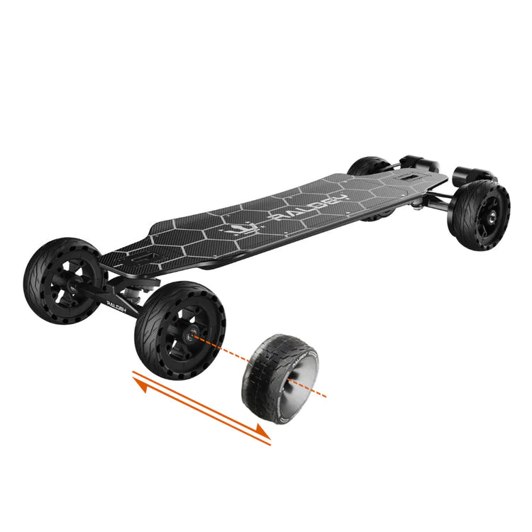 RALDEY CARBON AT V.2 OFF-ROAD ELECTRIC SKATEBOARD