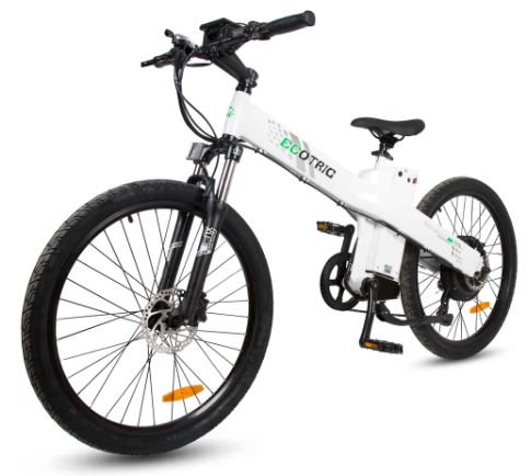 Ecotric Seagull Electric Mountain Bicycle - White